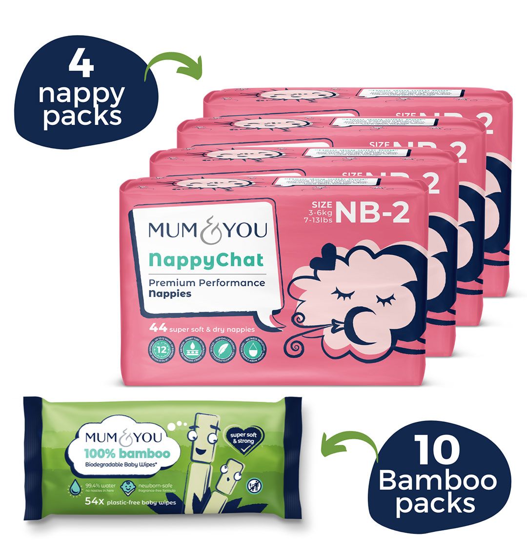 Eco Nappies and Wipes Bundle