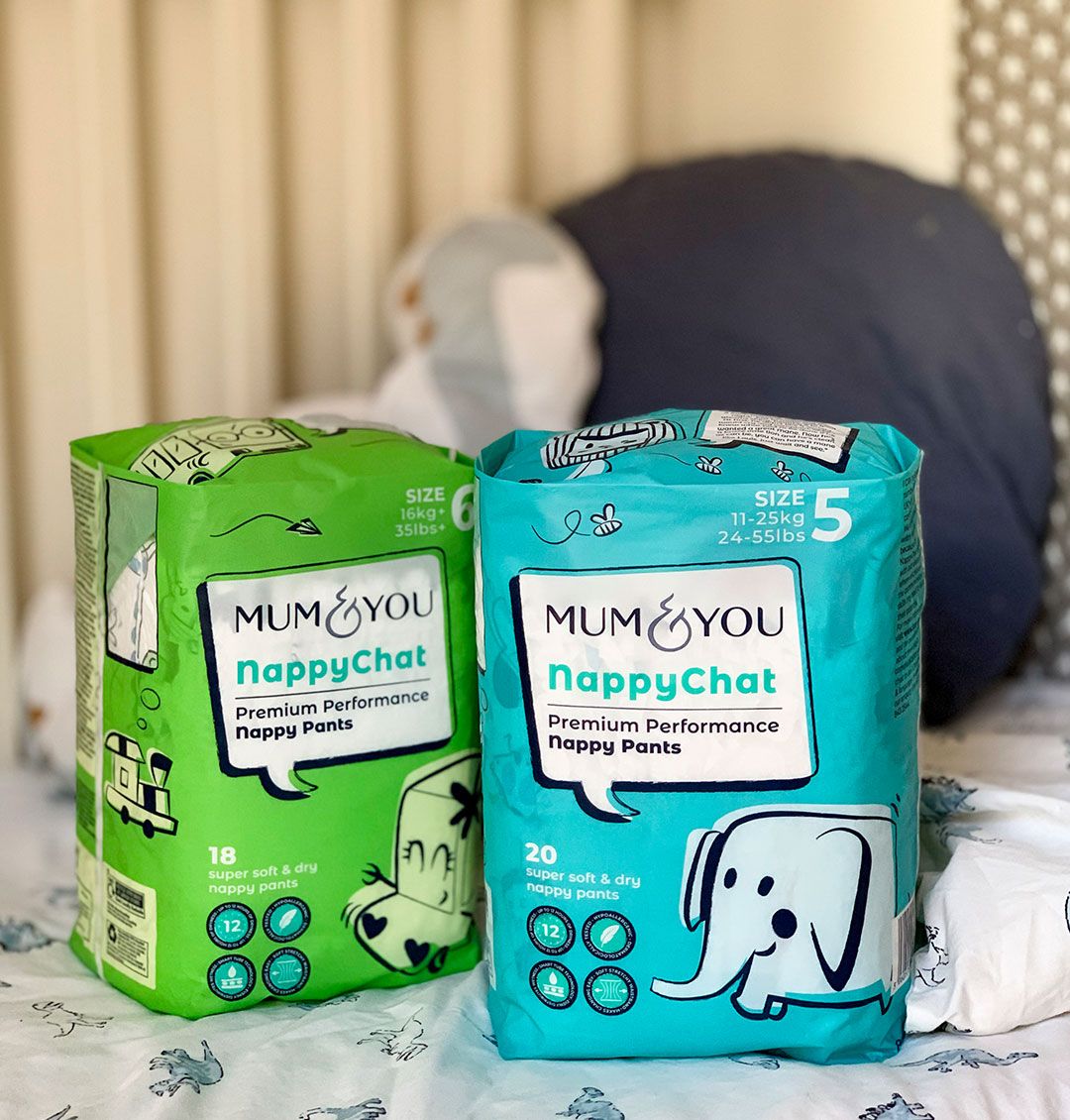 Nappychat Nappy Pants (4 packs)