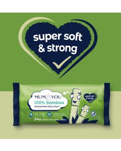 Soft, strong bamboo wipes for gentle cleaning and eco-friendly use, highlighting texture and durability.