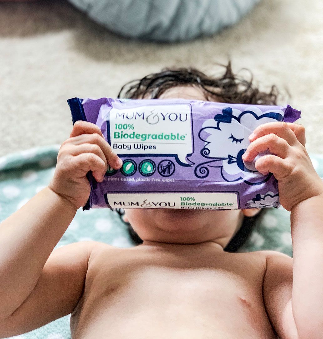 100% Biodegradable Eco-Friendly Baby Wipes