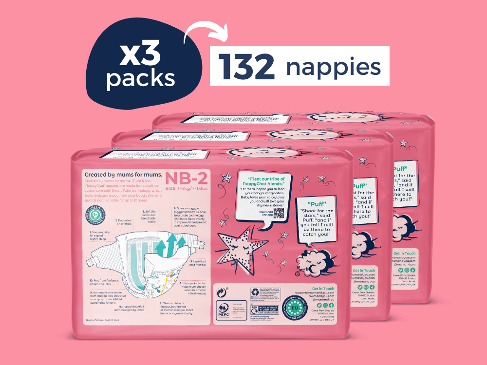 Eco Nappies (3 packs)