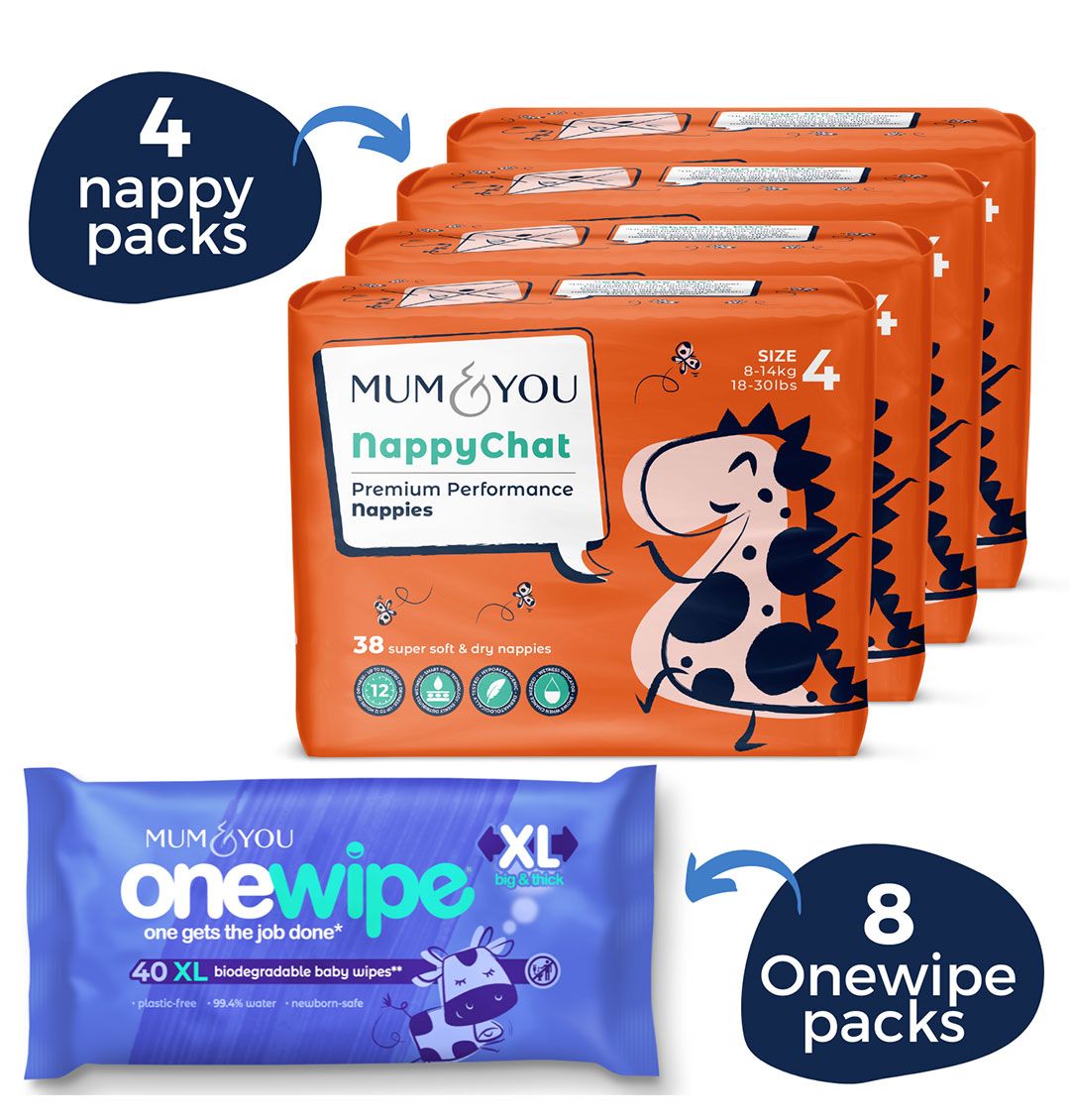 Eco Nappies and Wipes Bundle