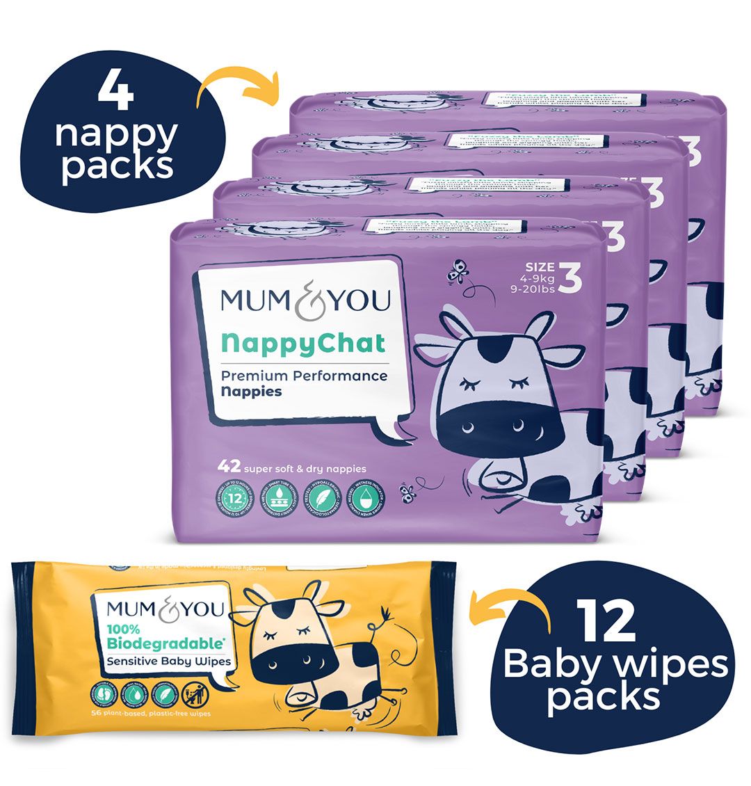 Eco Nappies and Wipes Bundle