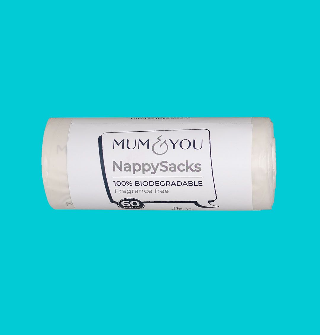 100% biodegradable Nappy Sacks 4 Pack