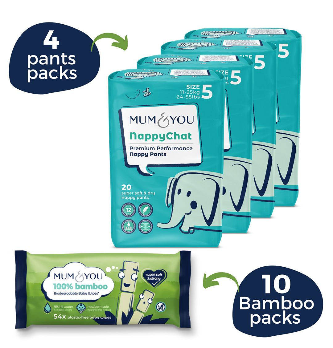 Nappy Pants & Wipes Bundle